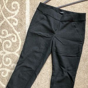 Heathered Grey LOFT skinny slacks